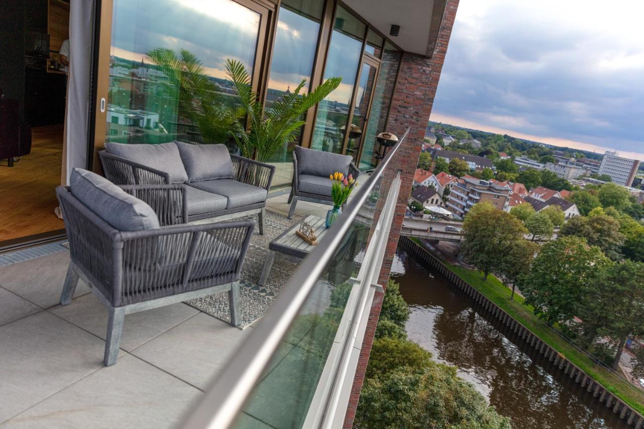 Cabana - Theview - Terrasse - Waterfront - Kostenloser Parkplatz - Wifi Ольденбург Экстерьер фото