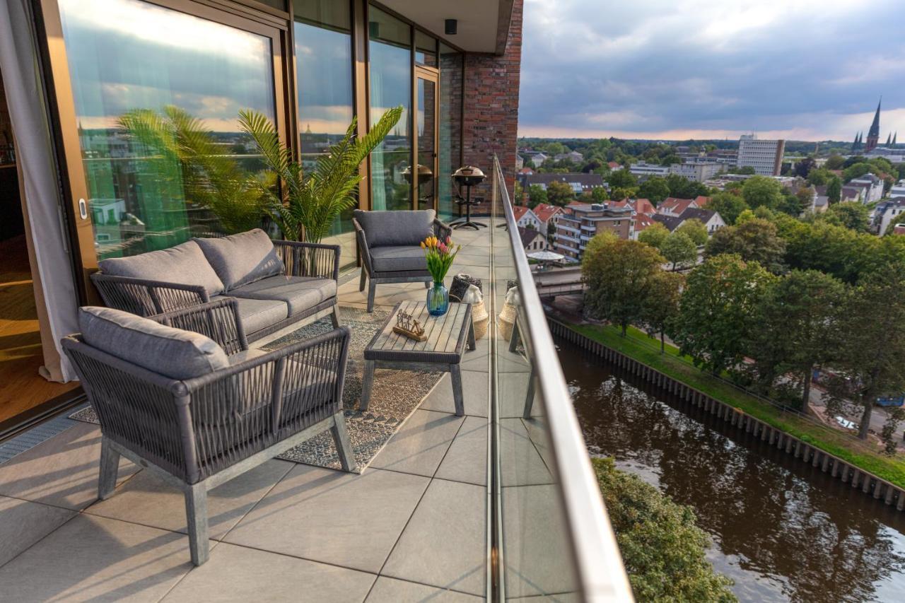 Cabana - Theview - Terrasse - Waterfront - Kostenloser Parkplatz - Wifi Ольденбург Экстерьер фото